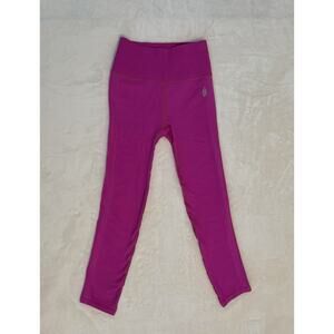 Free People Movement High-Rise 7/8 Length Ribbed Leggings Size Small